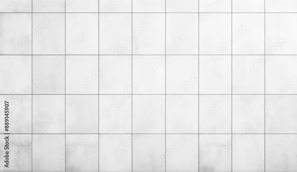 White and gray tile seamless pattern wall background with marble pattern, white clean solid tile surface, empty white wall background, tile kitchen and bathroom wall pattern, white ceramic tile