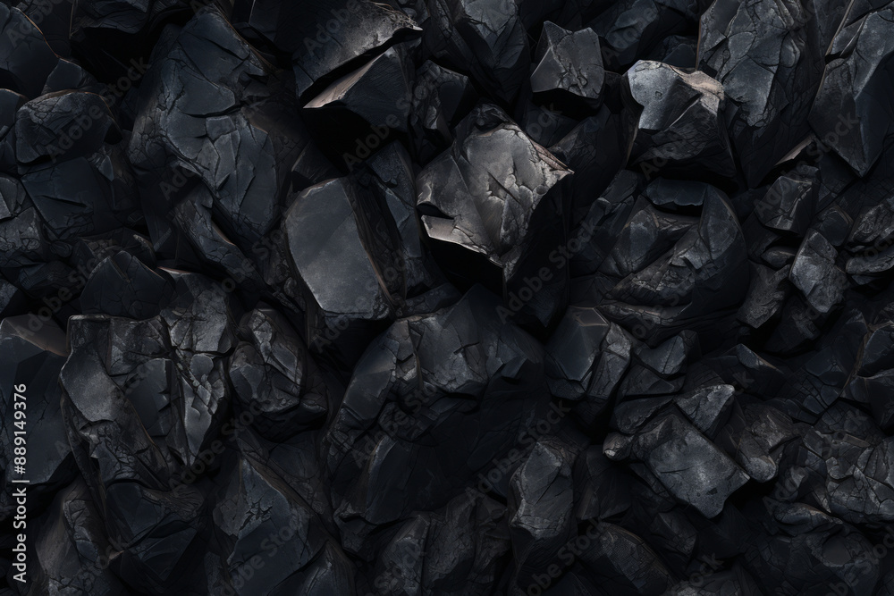 Processed collage of industrial pea coal surface texture. Background for banner, backdrop or texture Processed collage of industrial pea coal surface texture. Background for banner, backdrop or texture