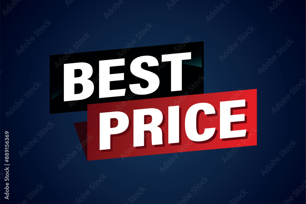 Obraz premium best price poster banner graphic design icon logo sign symbol social media website coupon