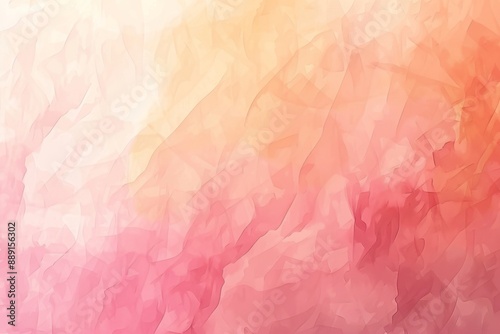 Abstract background in pink and orange hues, blending together to create a soft and delicate effect, perfect for adding a touch of elegance to any project