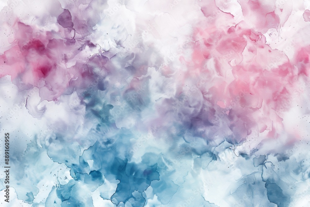 Fototapeta premium Abstract hand painted alcohol ink texture, blue, pink and purple colors, fluid art painting, perfect for background, design, wall art, business card