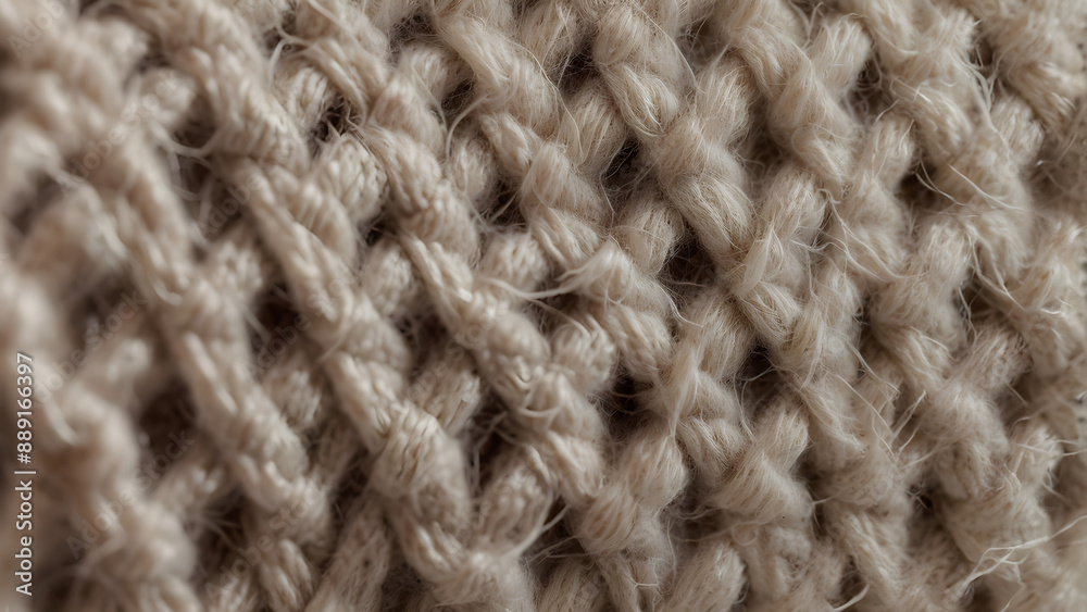 Macro Shot of Soft Wool Fabric, Showing Texture and Weave of Fibers Macro Shot of Soft Wool Fabric, Showing Texture and Weave of Fibers
