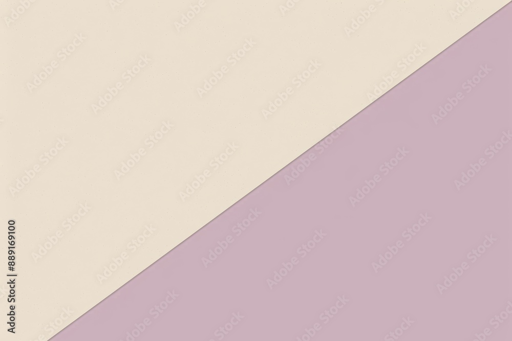 Minimalist abstract background featuring two tones, purple and cream, divided diagonally, creating a simple and elegant design Minimalist abstract background featuring two tones, purple and cream, divided diagonally, creating a simple and elegant design