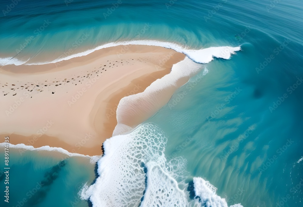 Obraz premium Beautiful sea beach photo