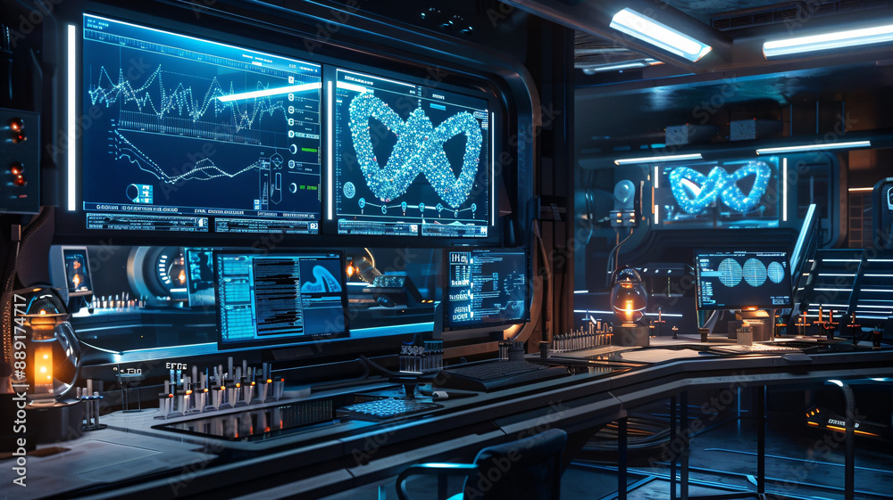 Obraz premium network server