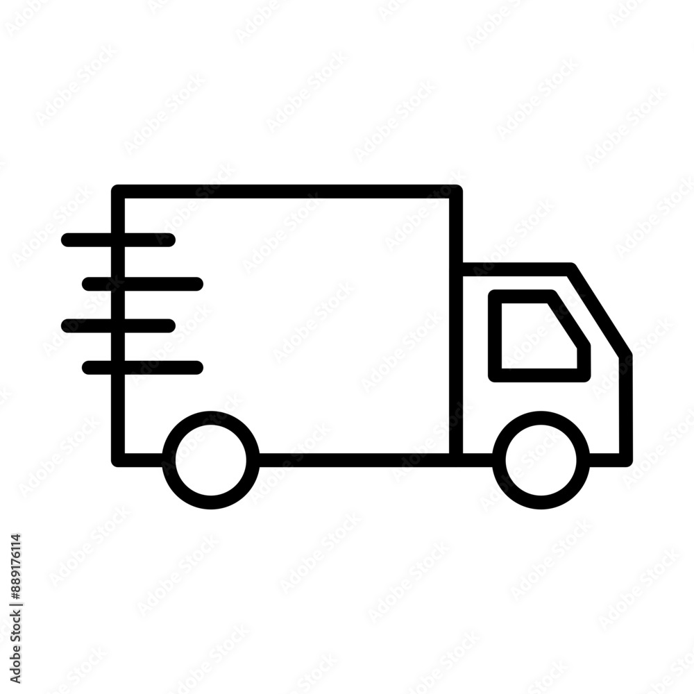 Delivery Truck line icon Delivery Truck line icon