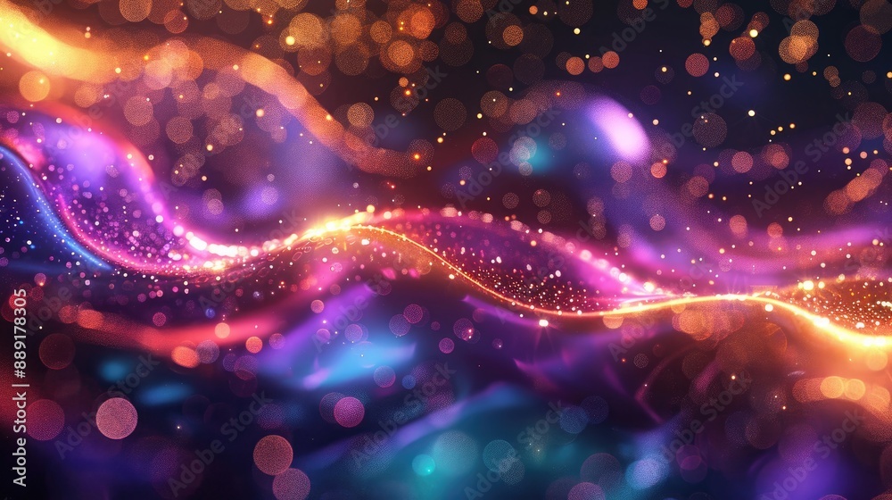 Abstract glowing backdrop Abstract glowing backdrop