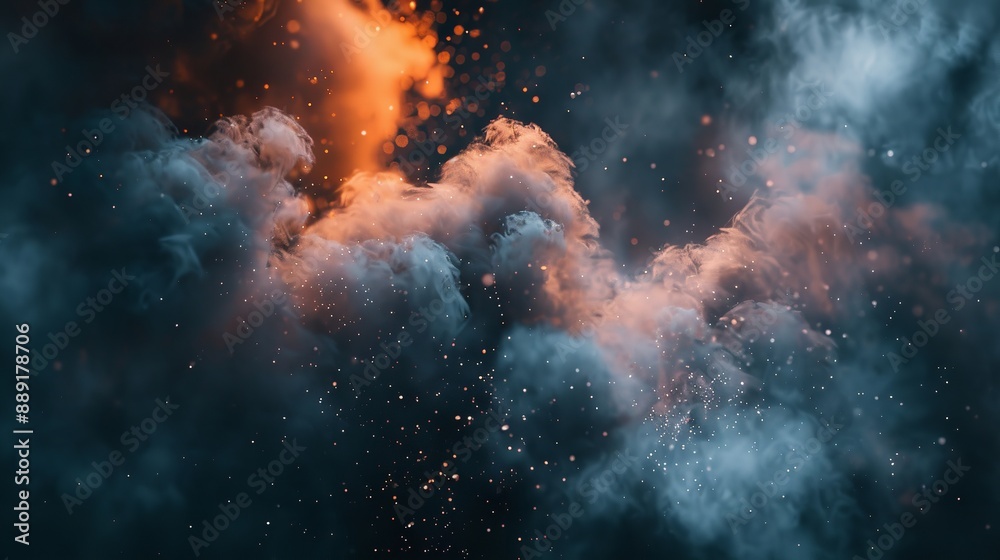 A beautiful space filled with stars and nebulas. Perfect for backgrounds A beautiful space filled with stars and nebulas. Perfect for backgrounds