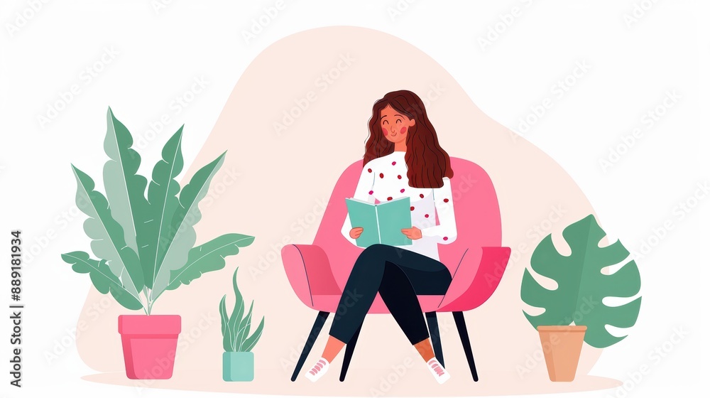 A woman talking to a mental health professional, seeking guidance and support. A woman talking to a mental health professional, seeking guidance and support.