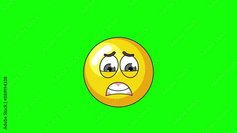egg yolk cartoon with a face screaming in fear, emoji emoticon animation egg yolk cartoon with a face screaming in fear, emoji emoticon animation
