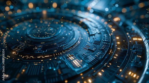 Wallpaper Mural 未来の技術のイメージ Torontodigital.ca