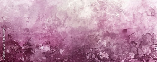 Abstract watercolor background in shades of purple with a soft faded gradient photo