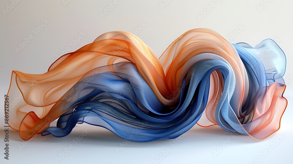 Beautiful Scarf abstract background