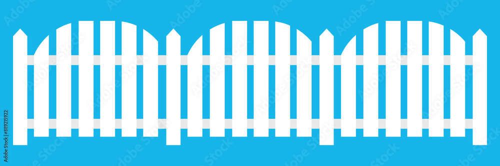 Vector illustration of fence images. Landscape design concept. Element for your design Vector illustration of fence images. Landscape design concept. Element for your design