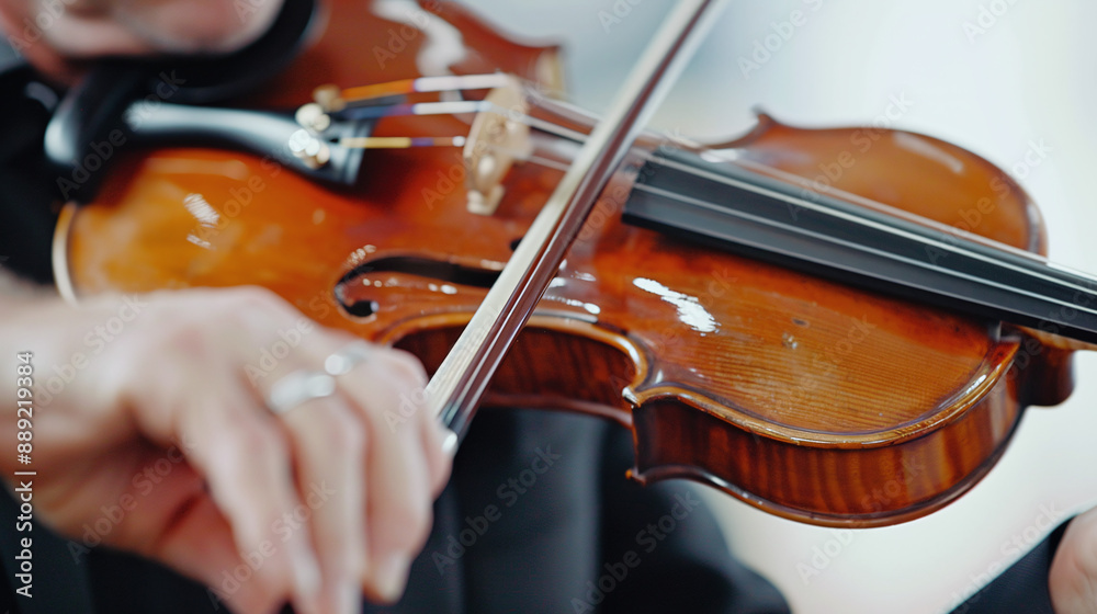 close-up of an Argentine tango violinist close-up of an Argentine tango violinist