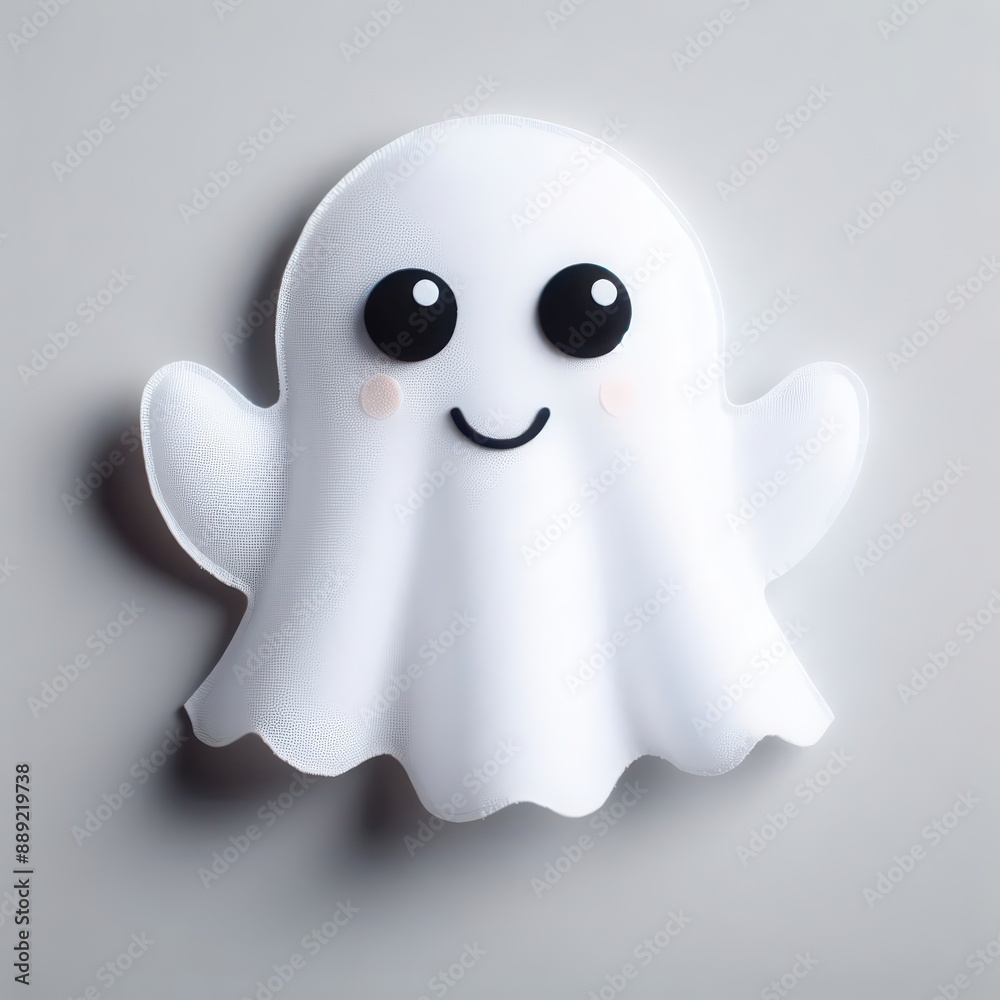 Cute Ghost Decoration with Big Eyes Cute Ghost Decoration with Big Eyes