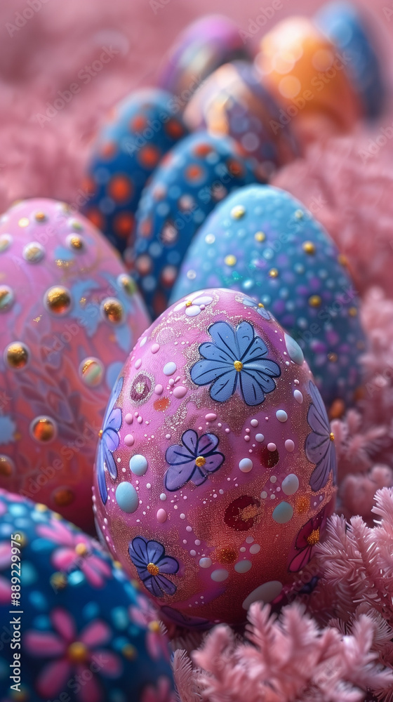 Fototapeta premium colorful christmas balls