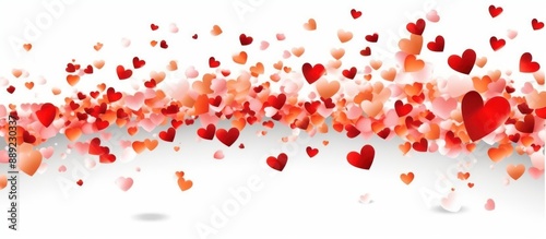 Falling Hearts for Valentine's Day