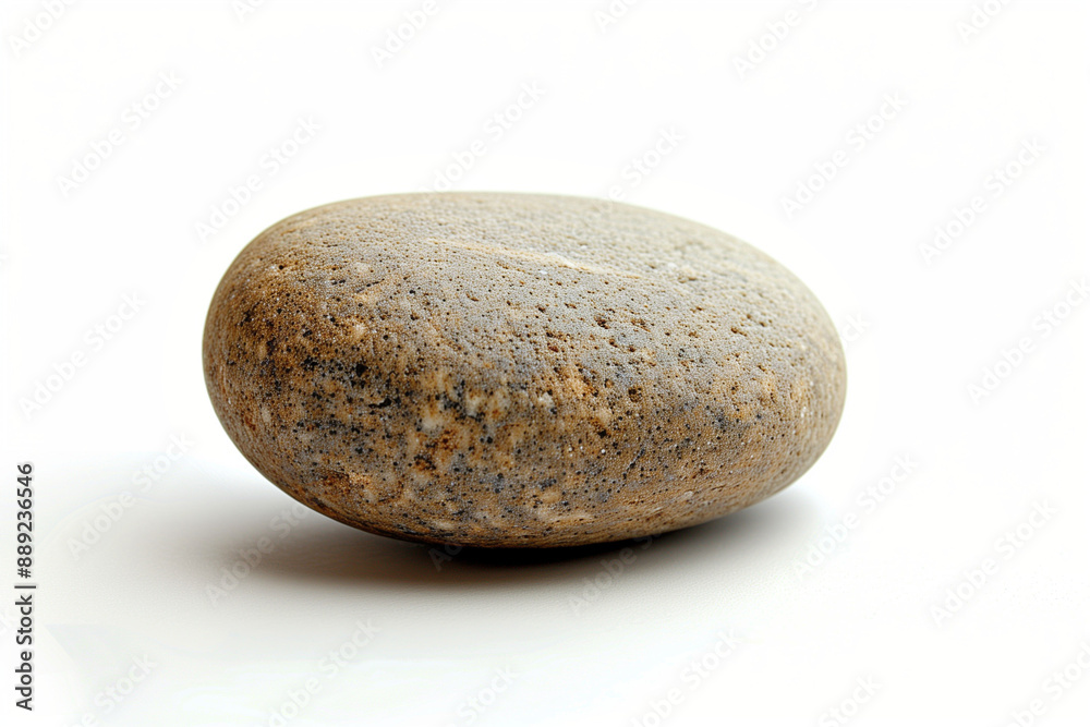 stone or pebble with white background stone or pebble with white background