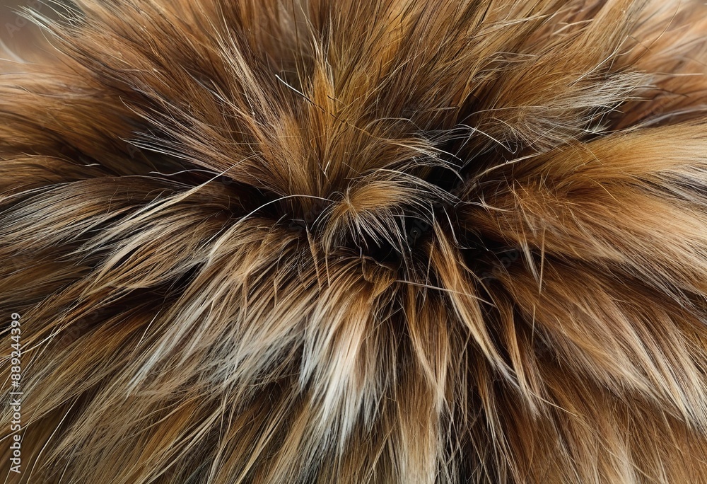 Naklejka premium Close-up View of Soft and Fluffy Sheep Fur Texture