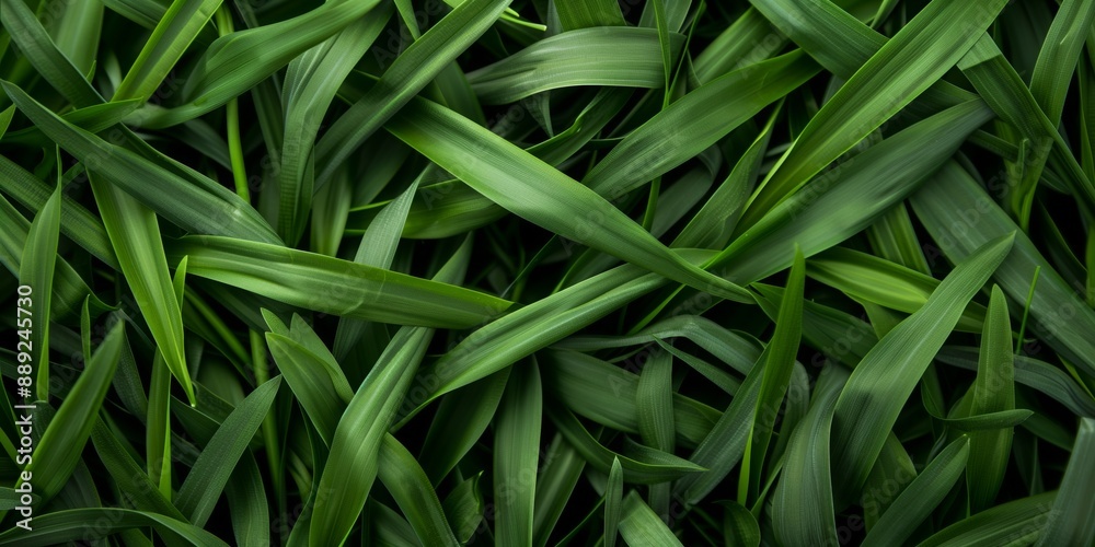 Close-up shot of green blades of grass Close-up shot of green blades of grass