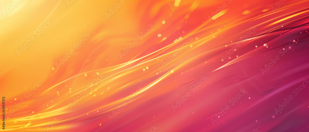 Abstract Orange And Red Gradient Background With Light Streaks And Glowing Particles Abstract Orange And Red Gradient Background With Light Streaks And Glowing Particles