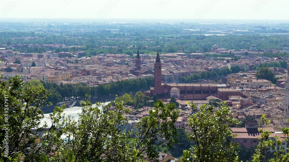 Gorgeous skyline and Verona view Gorgeous skyline and Verona view