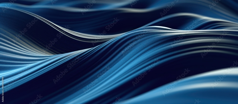 Abstract Blue Wavy Pattern Abstract Blue Wavy Pattern