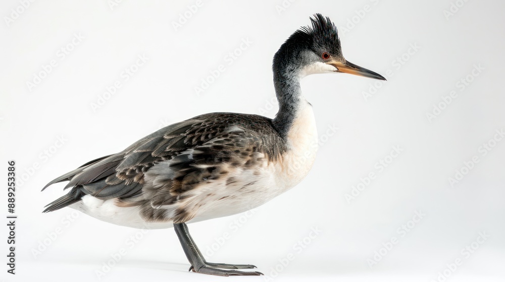 Obraz premium Grebe full body on white background