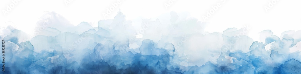 Abstract watercolor background in light blue Abstract watercolor background in light blue