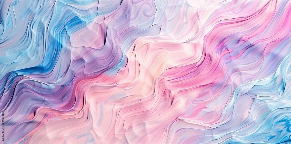 This pastel impasto paint banner is a romantic backdrop that features calm water underwater blurry texture with blue background. Abstract ocean wave brushstrokes for spring Easter travel. This pastel impasto paint banner is a romantic backdrop that features calm water underwater blurry texture with blue background. Abstract ocean wave brushstrokes for spring Easter travel.