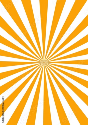 A retro yellow light bright burst ray sun illustration background