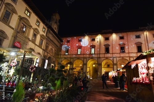 Natale ad Arezzo, Toscana, Italia