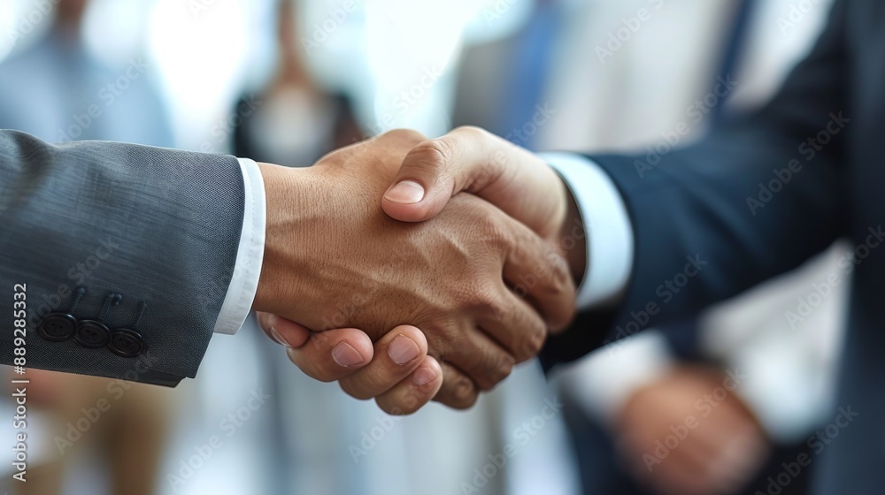 people shaking hands in closeup view Suitable people shaking hands in closeup view Suitable