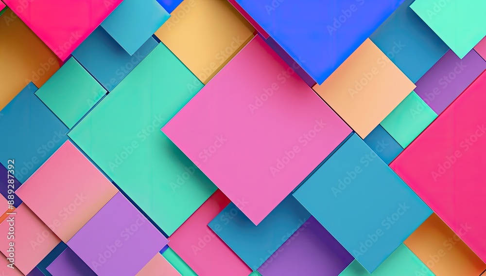 Colorful Abstract Geometric Pattern Colorful Abstract Geometric Pattern