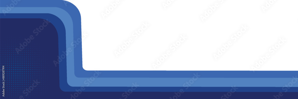 Blue business banner on white background. vector Blue business banner on white background. vector