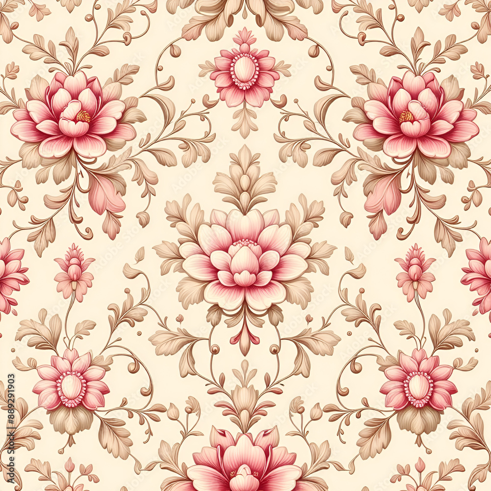 seamless pattern with flowers seamless pattern with flowers