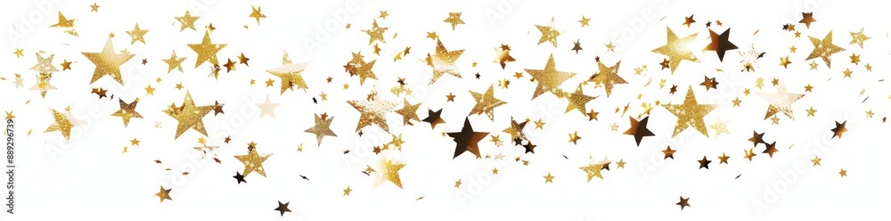 Gold stars as design element Hyperrealistic Highly Detailed Isolated On Transparent Background Gold stars as design element Hyperrealistic Highly Detailed Isolated On Transparent Background