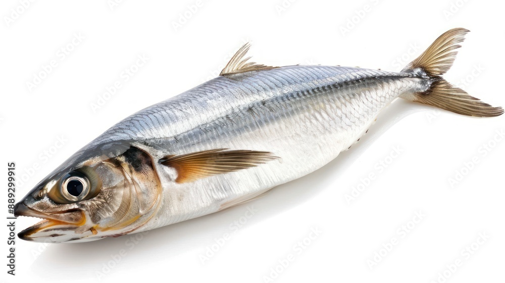 Herring full body on white background Herring full body on white background