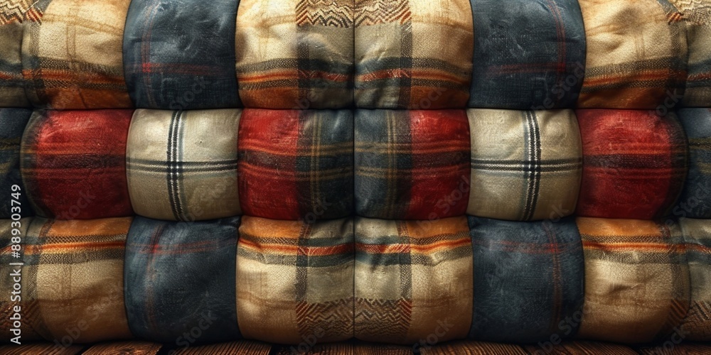 Plaid Pattern Background Banner Plaid Pattern Background Banner