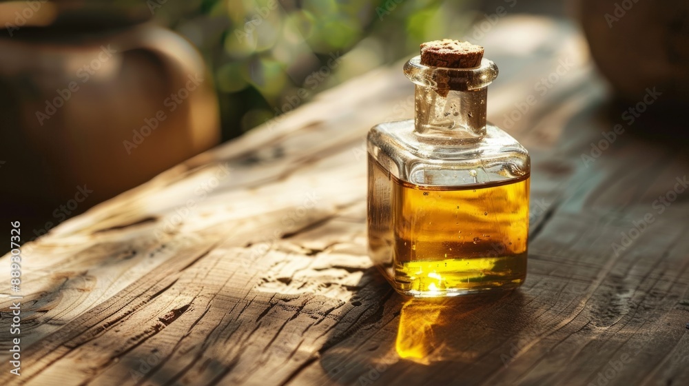 A bottle of MCT oil generative ai A bottle of MCT oil generative ai