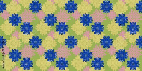 Lace floral pattern,flower background.