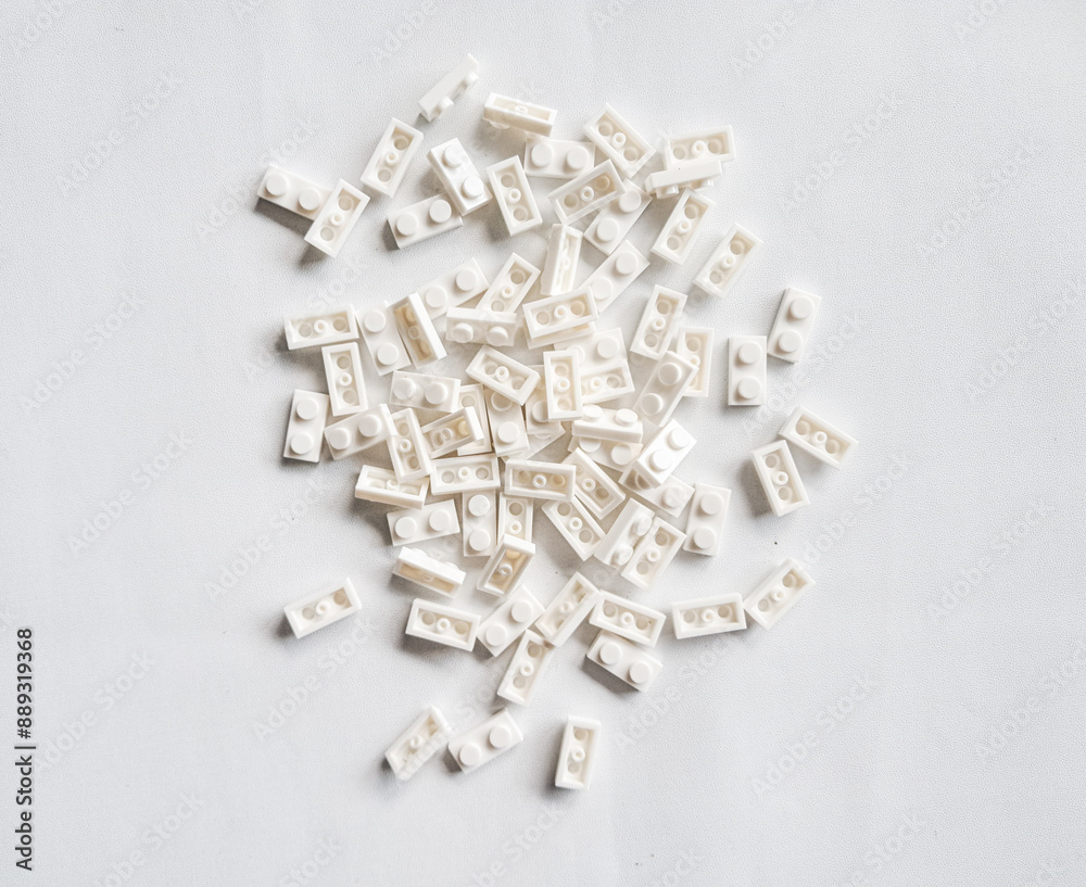 brick block toys icon set, on a white background brick block toys icon set, on a white background