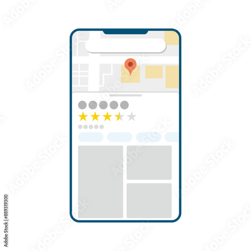 googleマップのスマホ画面