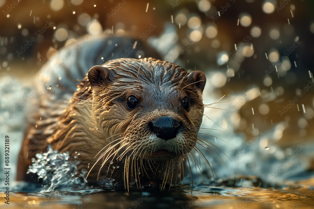 “Curious Sea Otter Floating in Serene Waters”
“Curious Sea Otter Floating in Serene Waters”