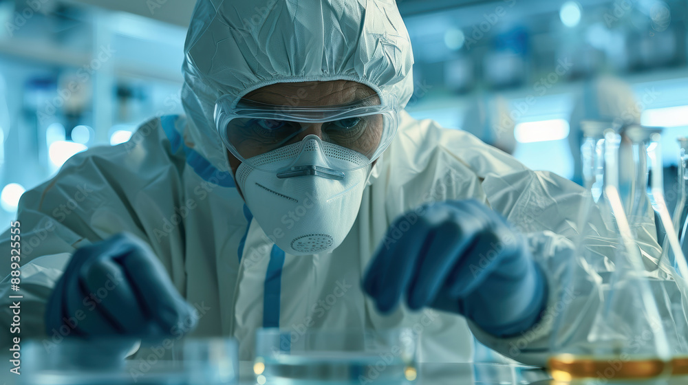scientist working in laboratory scientist working in laboratory