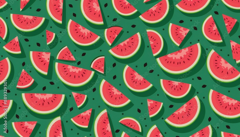 watermelon seamless pattern watermelon seamless pattern