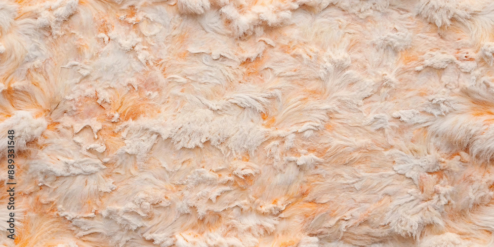  Seamless pattern with a fluffy fabric texture in delicate pastel shades