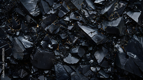 shiny obsidian background and texture, reflective, black color, rock formation, black obsidian background and wallpaper, black banner and header