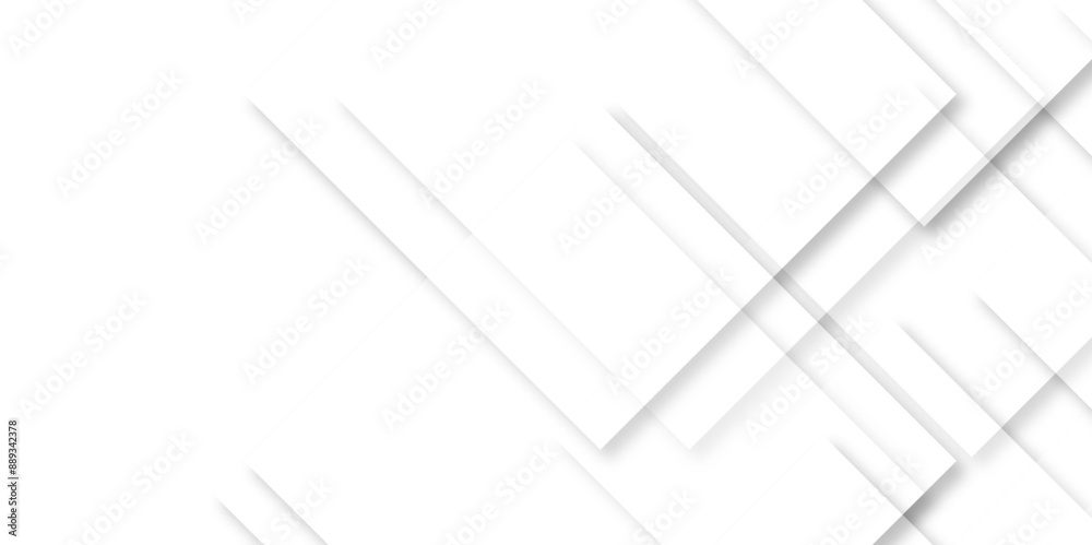 Abstract white tringle diamond shapes background .white modern technology concept geometric line vector background .